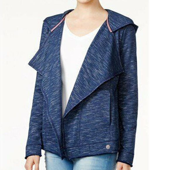 TOMMY HILFIGER Women's Cardigan Sweatshirt size: L - Picture 2 of 10